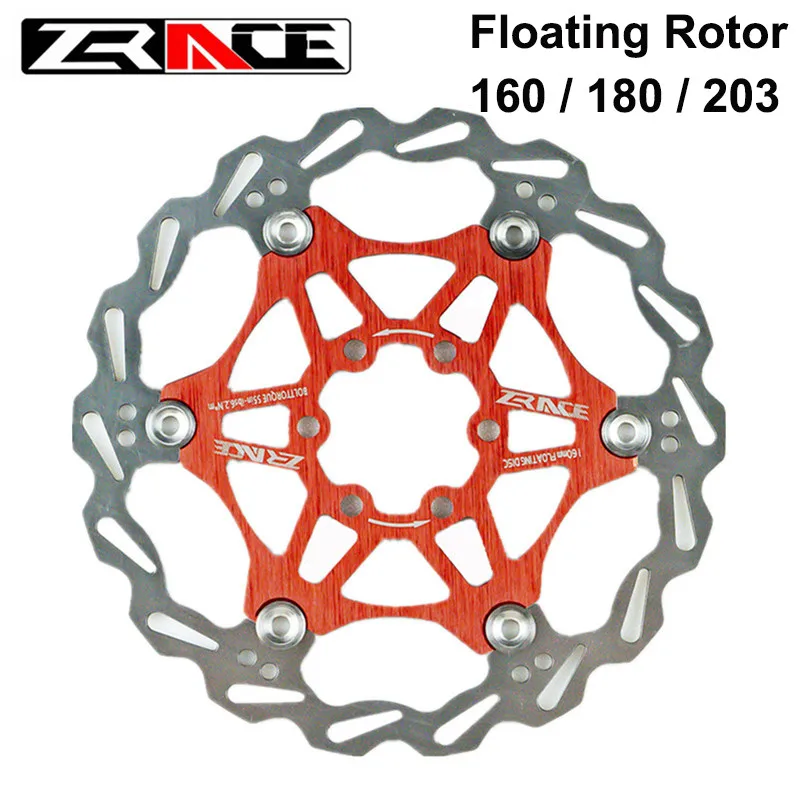 Велосипедный тормозной ротор ZRACE для горного велосипеда плавающий с сильным