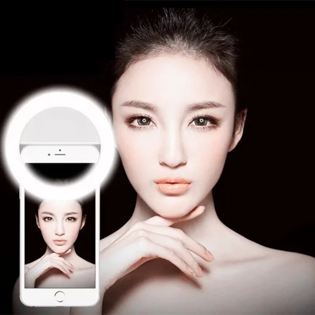 

Compact Mini LED Bead Selfie Selfie Ringlight For Cellphone Fast delivery