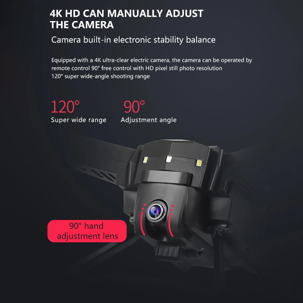 KY601G Профессиональный Дрон KY601S с камерой 4K HD Wi Fi GPS FPV дистанционным управлением 2