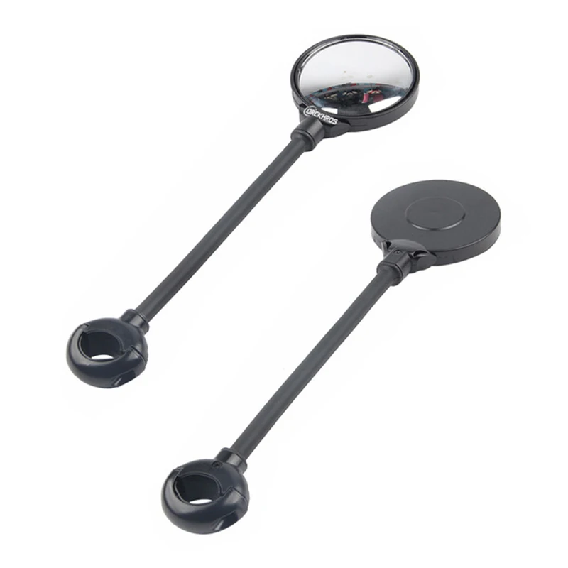 

1 Pair Universal Adjustable MTB Road Bike Mirrors Handlebar Rearview Convex Round Mirrors Rotate Wide-angle Bicycle Accessories