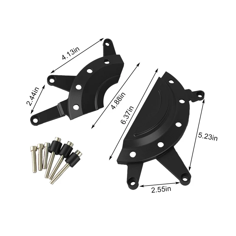 

Motorcycle Aluminum Engine Stator Cover Case Slider Protector For NINJA400 NINJA 400 Z400 Z 400 2019 2020 Motorcycle Accessories