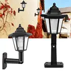 Солнечный шестиугольный дворцовый светильник Светодиодный настенный белый свет дорожка освещение открытый пейзаж садовый настенный светильник