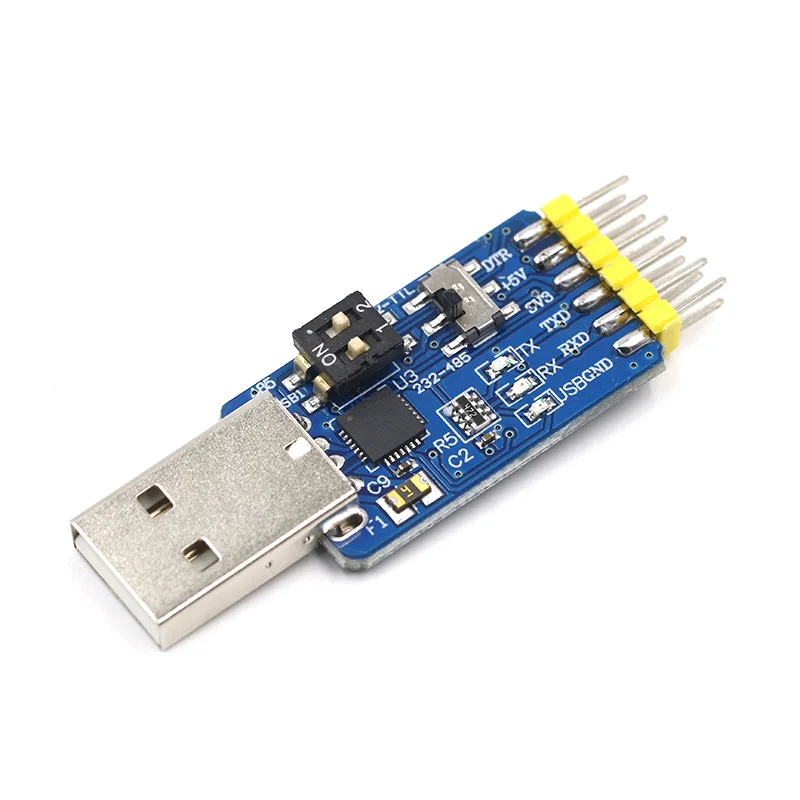 6 в 1 CP2102 USB для ttl 485 232 Huzhuan 3 V/5 V совместимый шесть многофункциональных