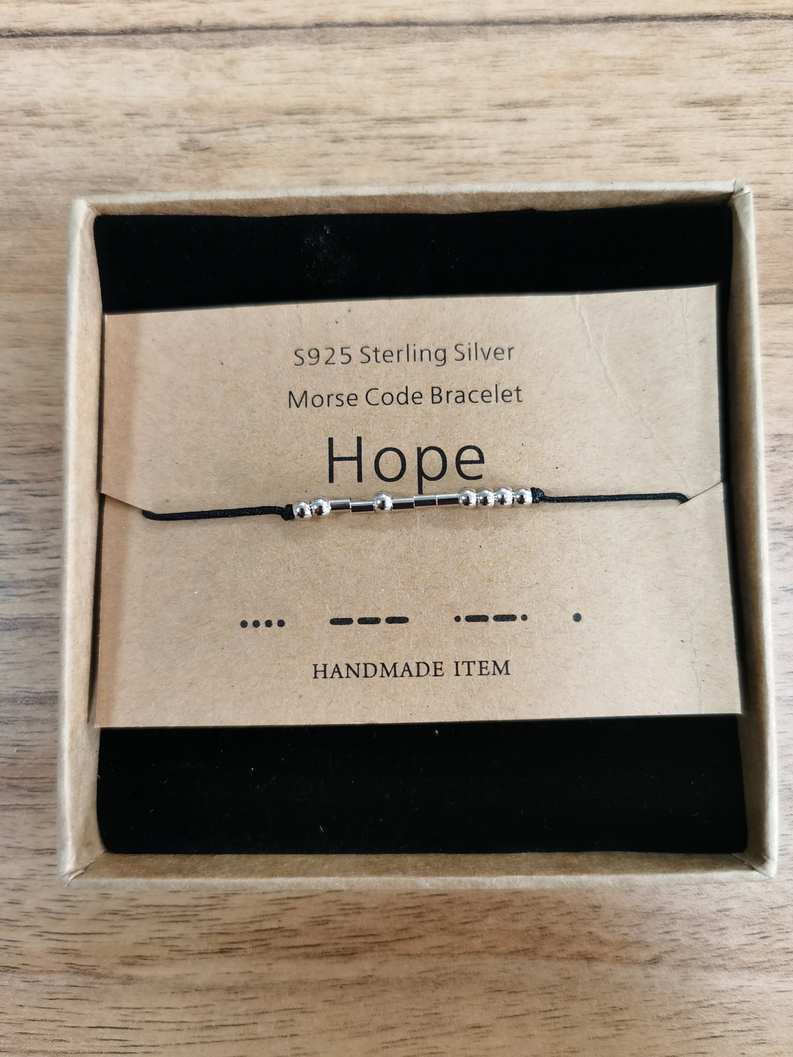 День Святого Валентина ромада Морзе браслеты счастливые ювелирные изделия