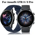 Ремешок для часов Huami Amazfit GTR 3 Pro GTR3 GTR-3, силиконовый браслет с сетчатым рисунком, 22 мм, браслет для часов amazfit gtr 2 2e eSIM