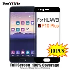 9H защита для экрана закаленное стекло полное покрытие для HUAWEI P10 Plus Защита от царапин защитная Пленка чехол для Huawei P 10 Plus стекло
