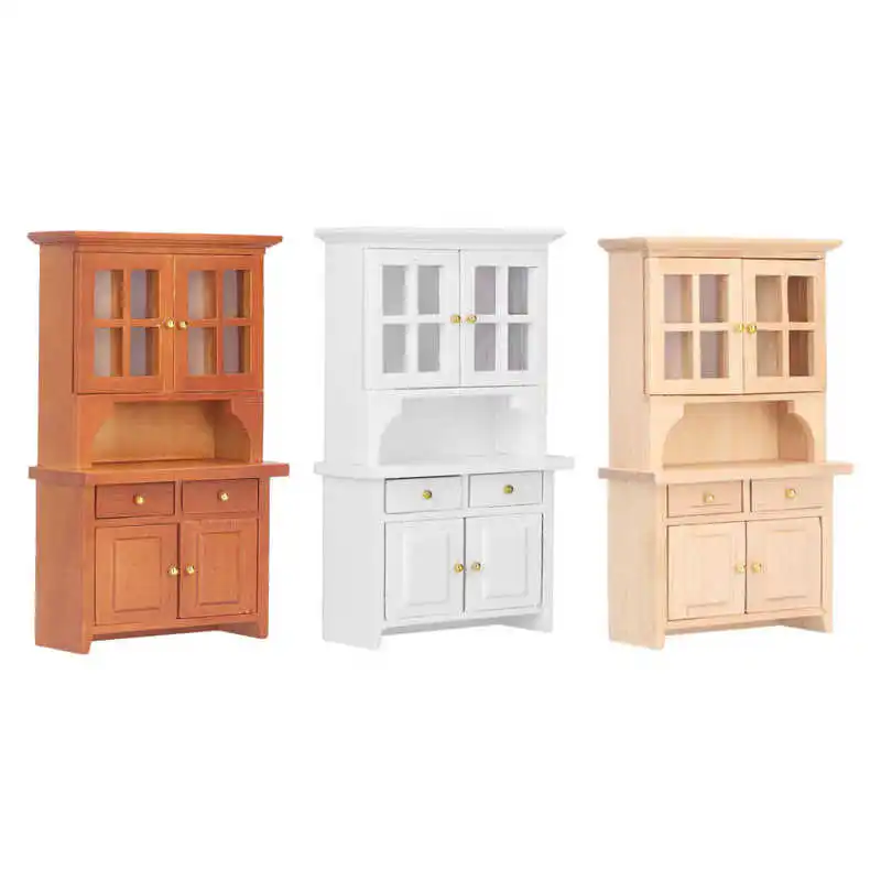 Шкаф для кукольного домика изысканный нежный шкаф хранения создания жизни