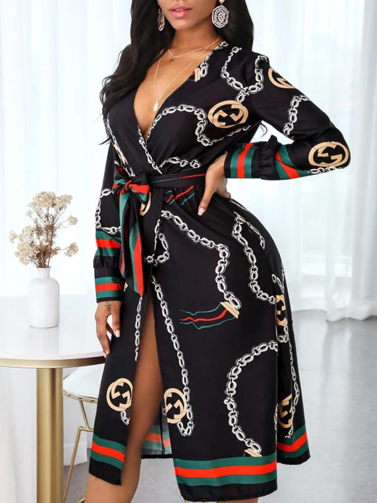 Осенне зимнее Новое Женское платье горячая распродажа сексуальное в стиле