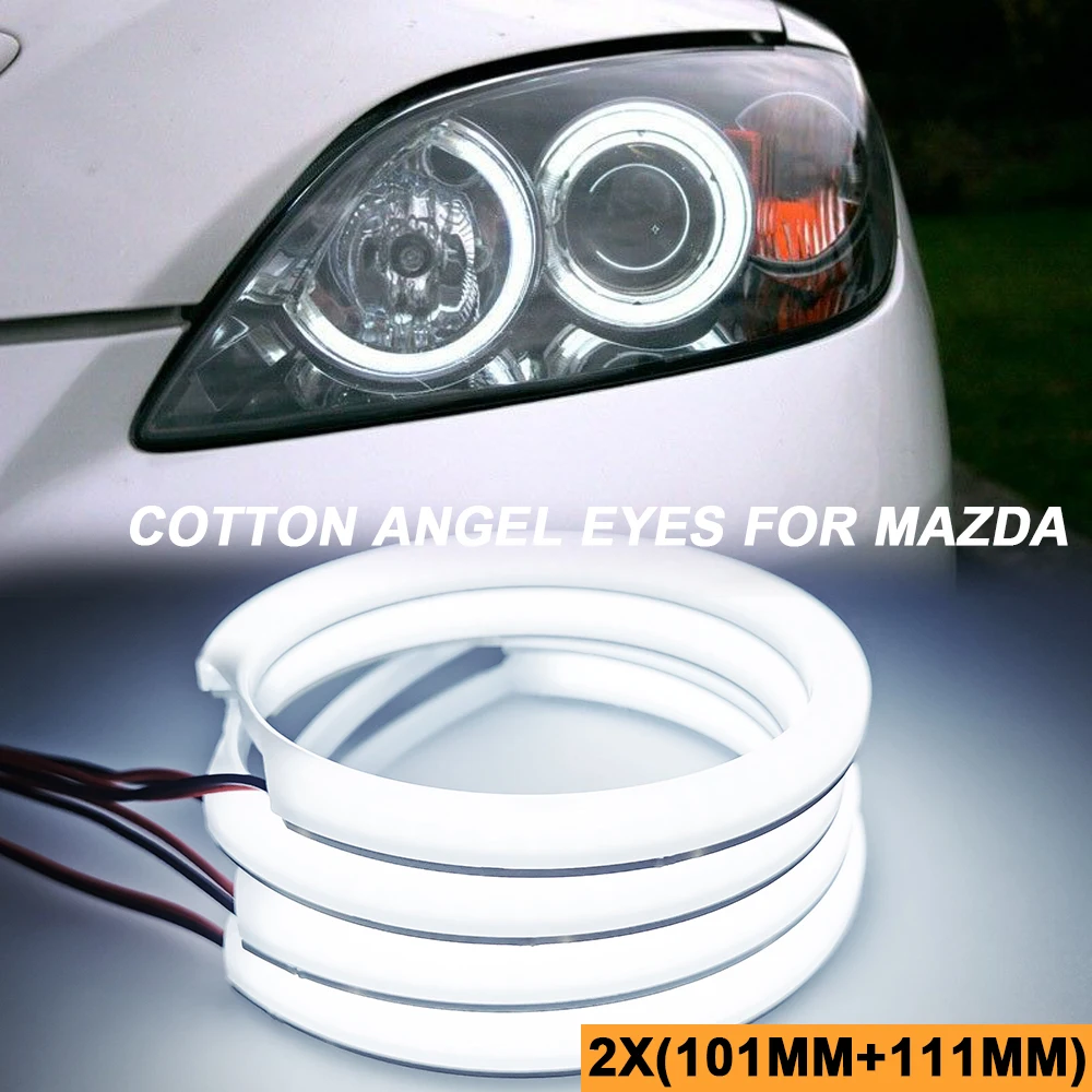 Фото 4 шт. светодиодный ые светодиодные фары для Mazda 3 BK 2003 2004 2005 2006 2007 2008 | Автомобили и