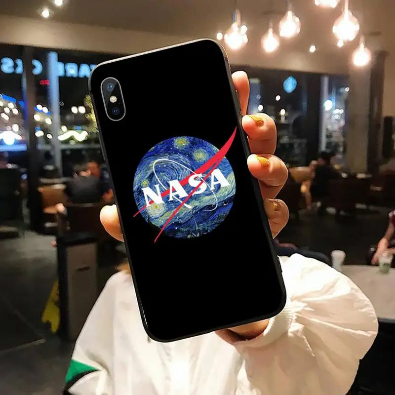 

Space agency cosmic starry sky high quality Phone Case funda for iPhone 11 12 pro XS MAX 8 7 6 6S Plus X 5S SE 2020 XR