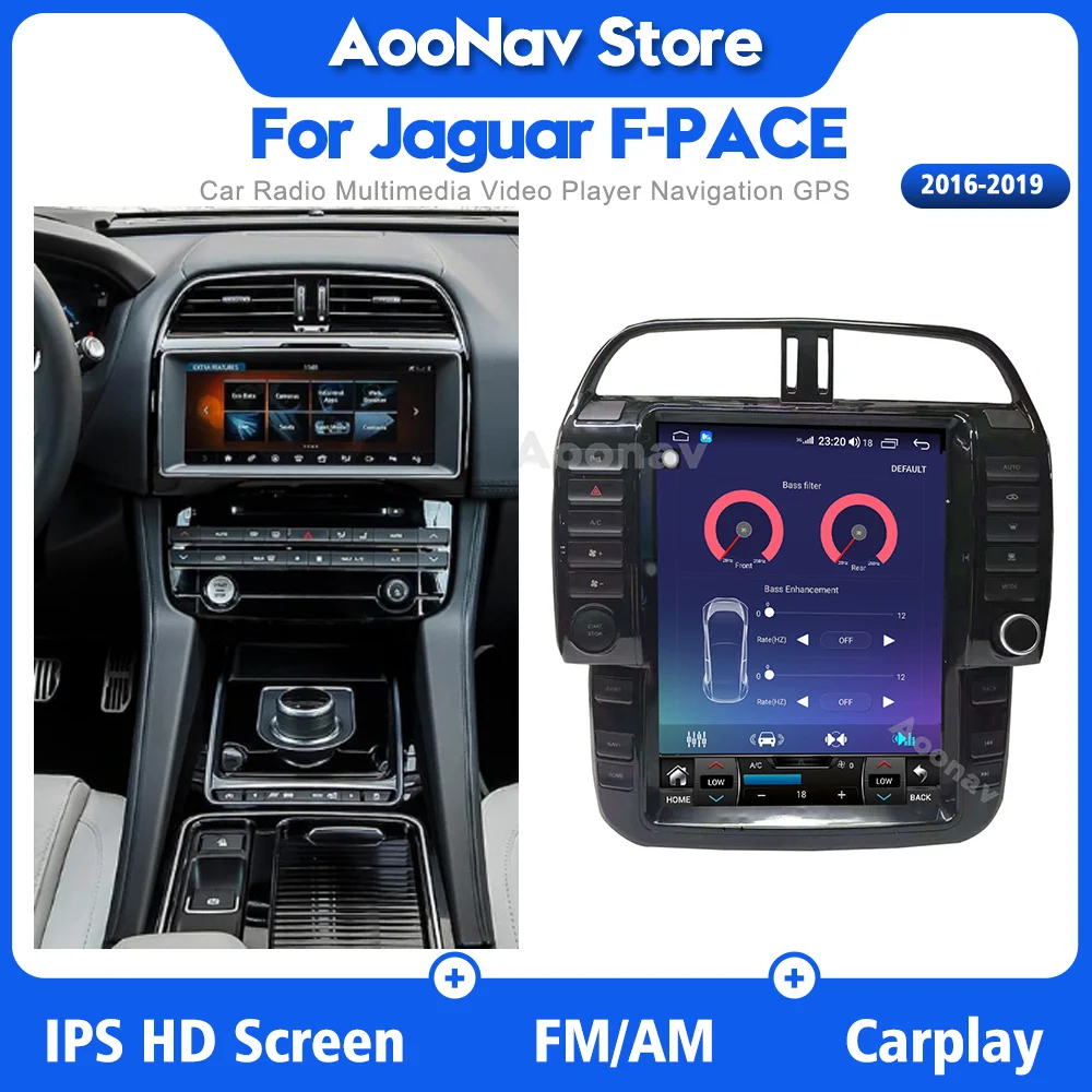 

Tesla сенсорный экран Android 10 128GB автомобильное радио для Jaguar F-PACE 2016 2017 2018 2019 автомобильная система для интеллектуальной автомобильной системы