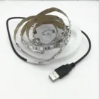 Ультрафиолетовая Светодиодная лента 0,5 м, 1 м, 1,5 м, 2 м, 3 м, 5 м, водостойкая, 5 в постоянного тока, гибкая SMD 5050, 30 светодиодовм, светодиодная Диодная лента с USB-кабелем