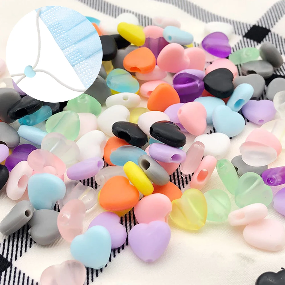 100 шт. маска для лица силиконовый шнур блокирует шнурки регулируемый ремень