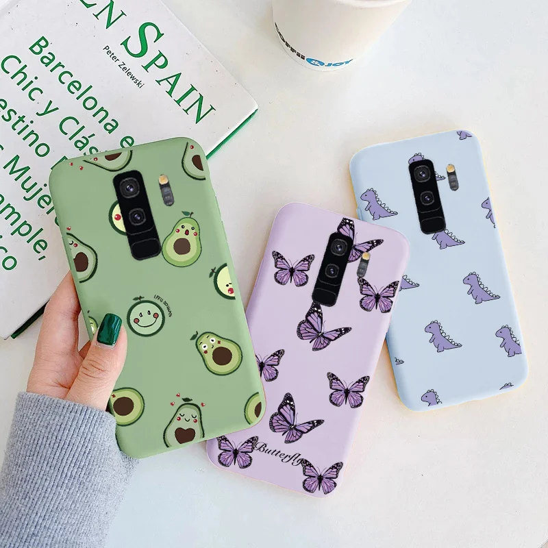 Чехол для Samsung Galaxy S9 Plus силиконовый мягкий чехол из ТПУ с авокадо телефона s9plus S 9