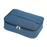 insulated lunch box bag portable rectangular aluminum foil thickened lunch bag