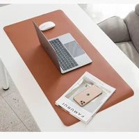 pu leather mouse pad 1000x500mm waterproof mousepad anti slip gaming mice mat skin surface laptop pc desk cushion