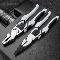 89 multifunction pliers set combination pliers stripper crimper cutter heavy duty wire pliers diagonal pliers hand tools