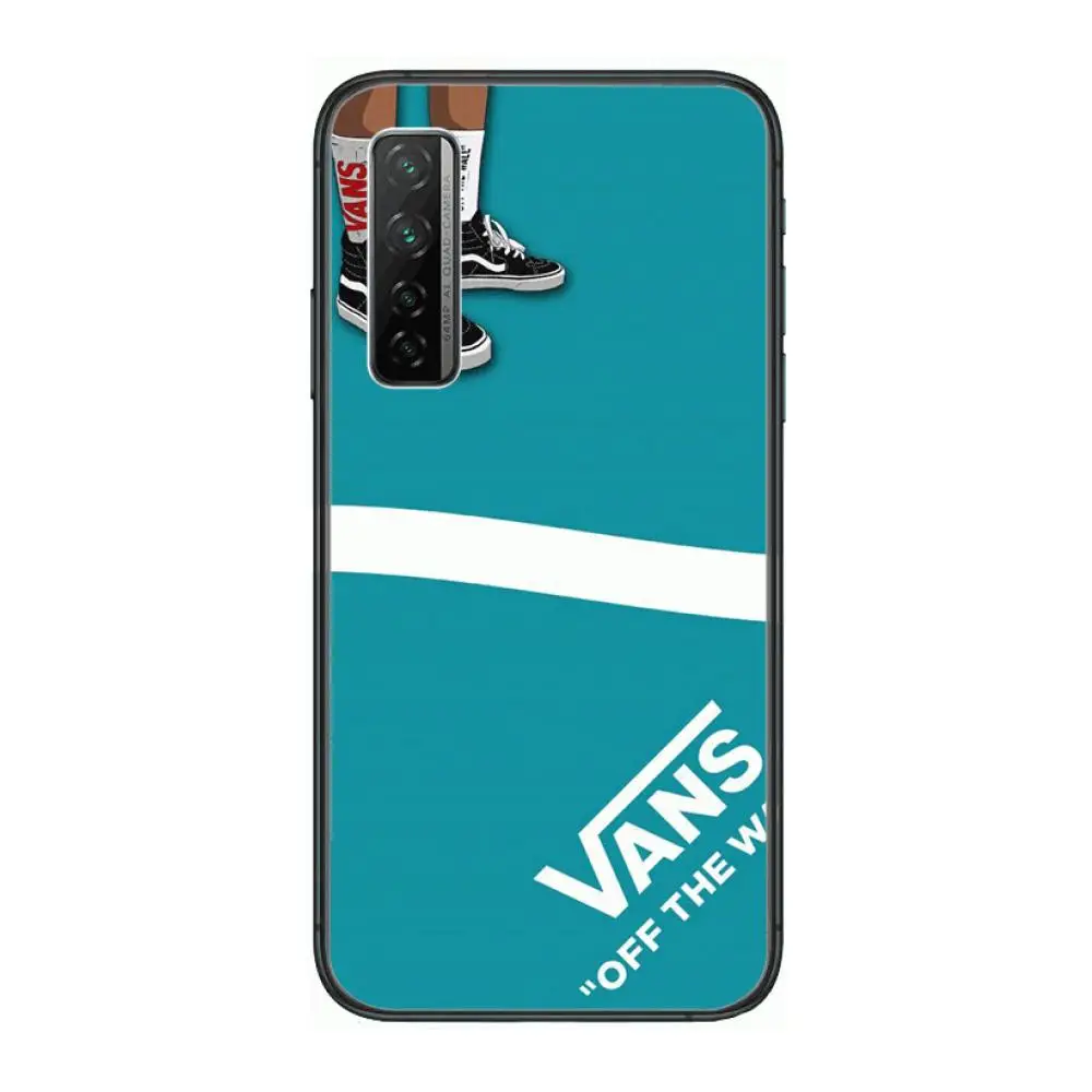 

Vance American brand Phone Case For Huawei mate 40 30 10 20 40 8 9 Lite Z Pro Black Etui 3D Coque Painting Hoesjes 5g black