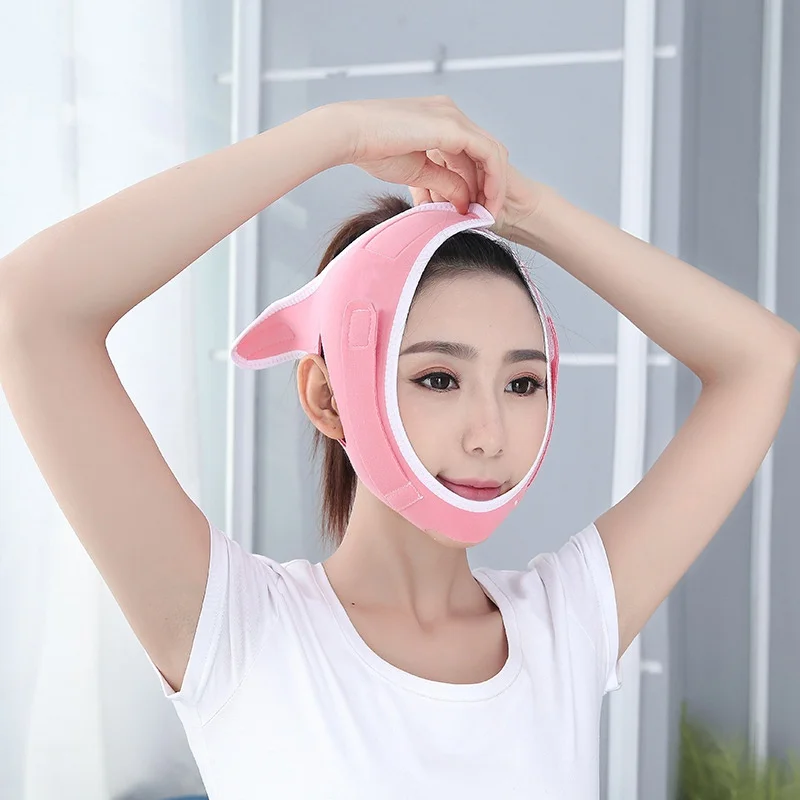 

*1pc Anti Snore Chin Strap Belt Delicate Face Lift Chin Support Straps Slim Massager Sleep Prevent Snoring Headband