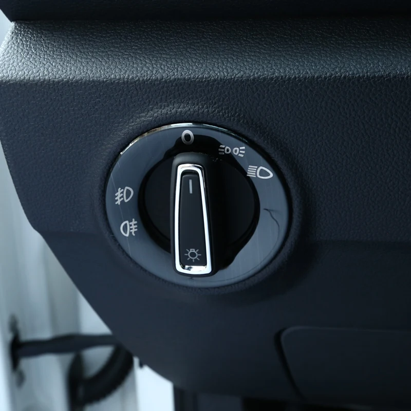 CARMANGO для Фольксваген T ROC 2018 2019 автомобильный Стайлинг переключатель фар рамка