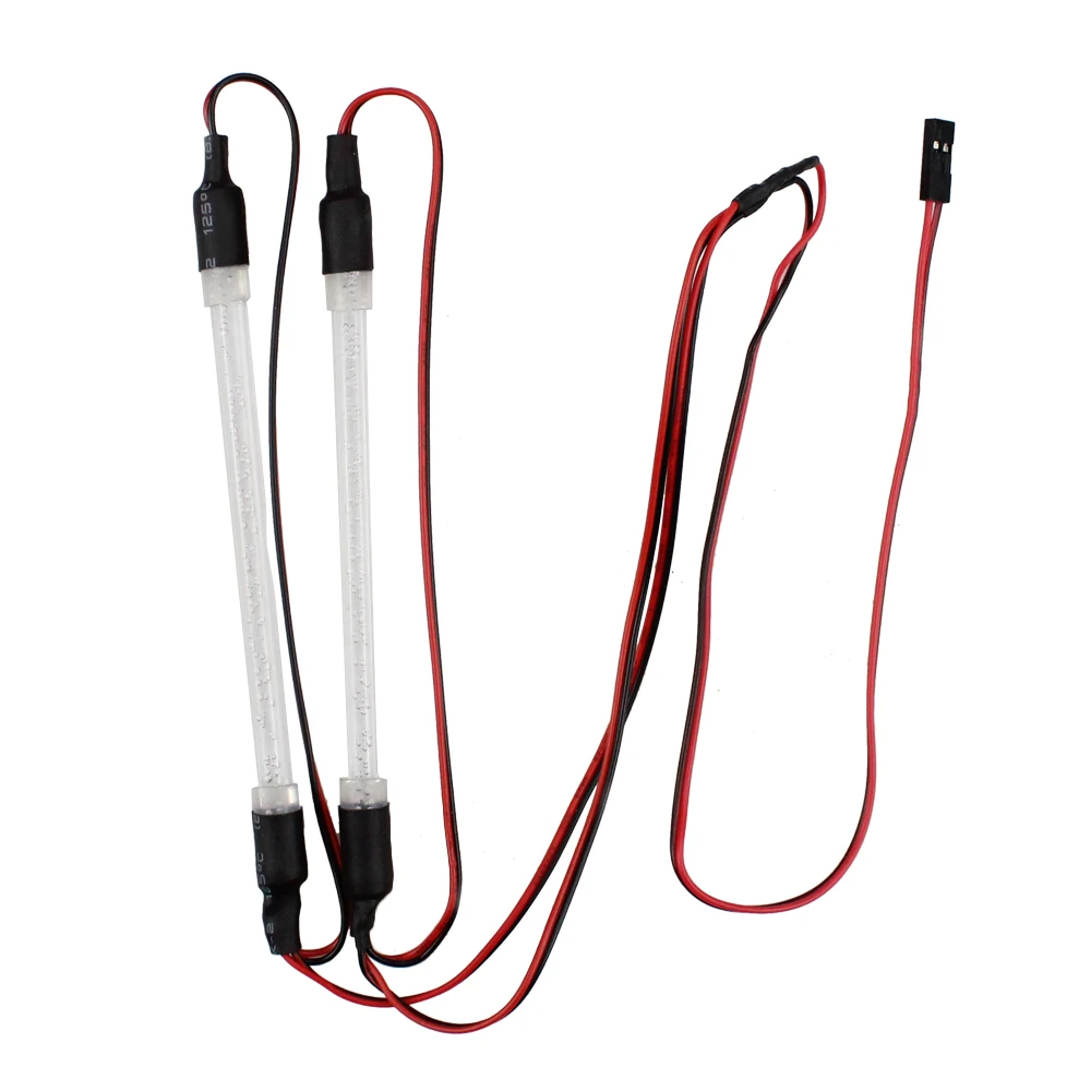 Led RC Car Decoration Accessories Light Strip Tube Truck Crawler Dazzle DIY Bar Drift Chassis Body Buggy for 1/10 | Игрушки и хобби