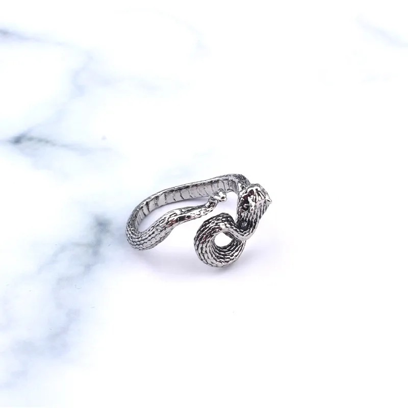 Fashion Vintage Snake Ring Set For Women Charms Joint Rings Design Men Jewelry Accessories Retro Animals Twist Bijoux | Украшения и