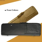 Сверхмощный тактический Чехол 85 см100 см для страйкбола, охотничьего, стрелкового оружия, защитный чехол для переноски, наплечная сумка с подушкой