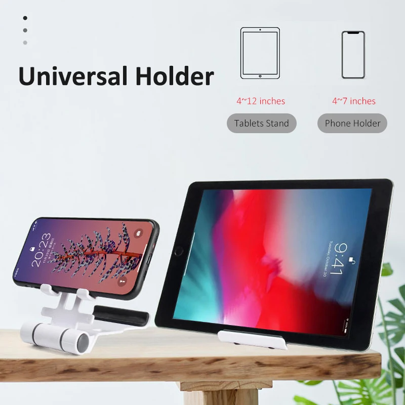 

New Mobilephone Holders Desktop Stand 4-12 inches Universal Table Bracket Foldable Cell Phone Support for iPhone Samsung Huawei