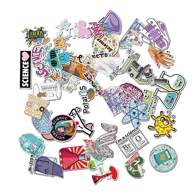 Стикеры для девочек и мальчиков 25/50 шт. наклейки багажа ноутбука скейтборда