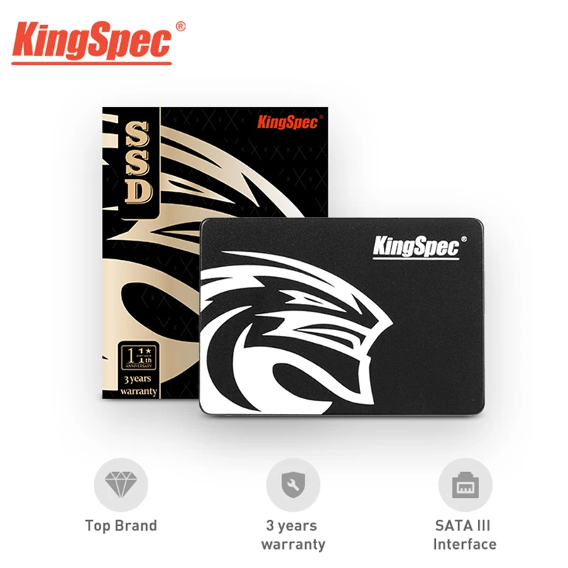 Ssd-накопитель KingSpec hdd 2,5 SATA2 SATA3 SSD 120 ГБ SSD 240 ГБ 480 500 1 ТБ 2 ТБ Внутренний твердотельный жесткий диск для портативного компьютера ПК