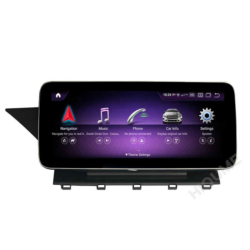 Snapdragon Android 11 Автомобильный мультимедийный плеер для Mercedes Benz GLK Class X204 2008-2015