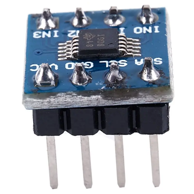 Mini ADS1115 Module 4 Channel 16 Bit I2C ADC Pro Gain Amplifier For Arduino Blue | Электроника