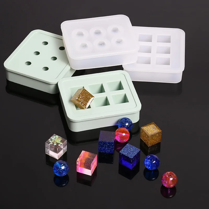 

DIY jewelry making mold beach island nature coastline pendant silicone spherical square pendant epoxy resin UV resin