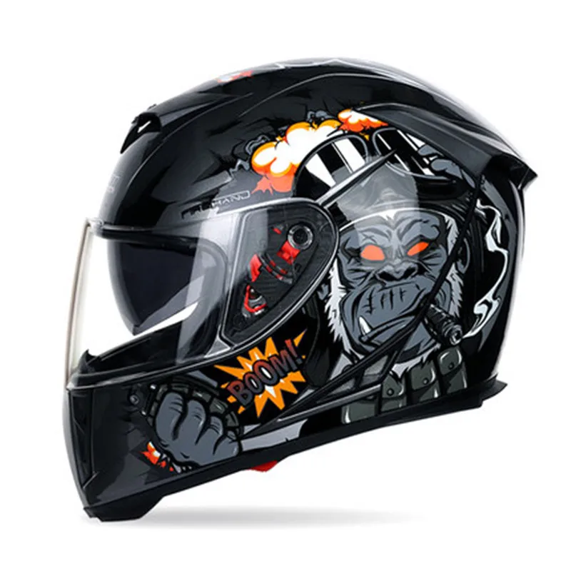 

JIEKAI 310 motorcycle helmet locomotive helmet anti-fog full face helmet racing helmet Capacete ,Moto Helmet