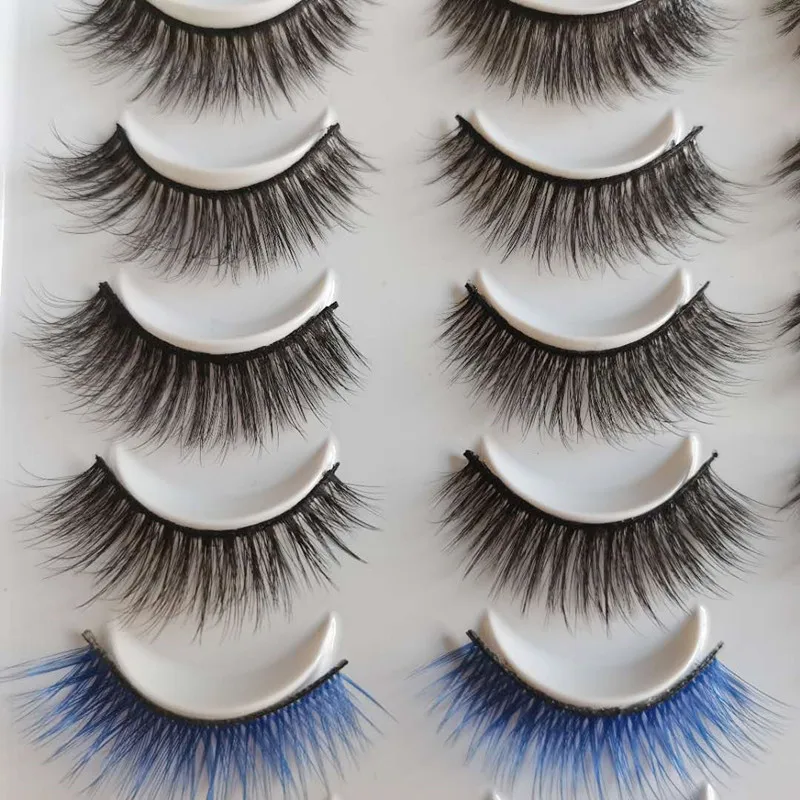 

30 Pairs Makeup Mink Eyelashes Cruelty free Handmade 3D Lashes Makeup Wispy Mink Lashes Soft Thick Eyelashes