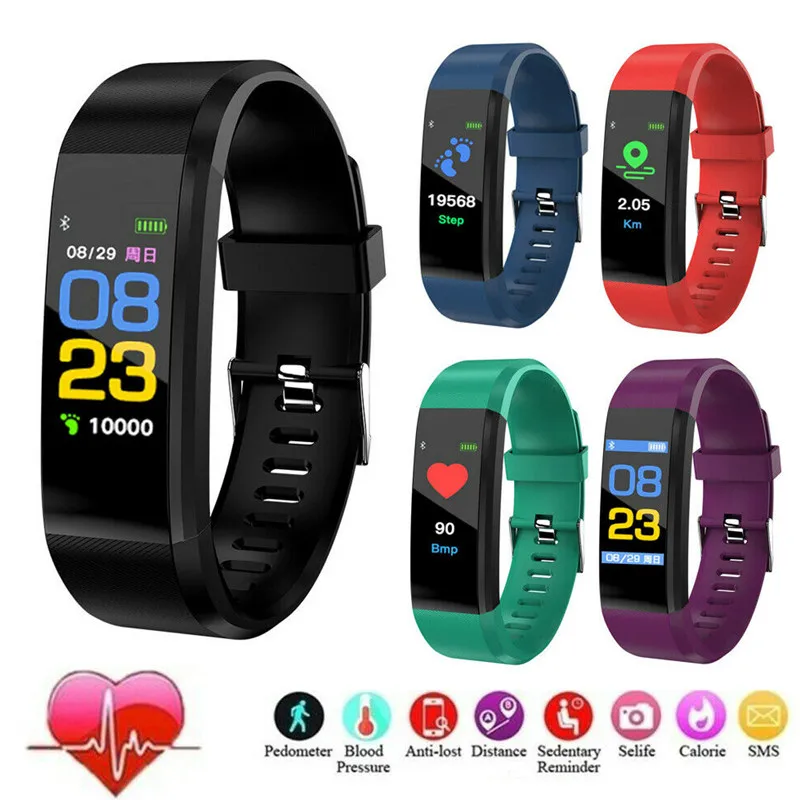 LYKRY Смарт-часы мужские часы кровяное давление монитор сердечного ритма