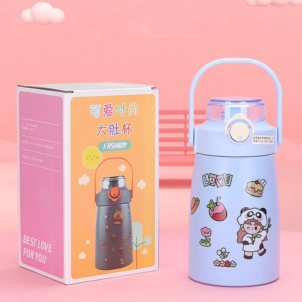 

Gifts for Girls Leak Proof Thermocup Insulation Barrel Mug Cup Drinkware Thermos Bottle Water Bottles Vacuum Flasks