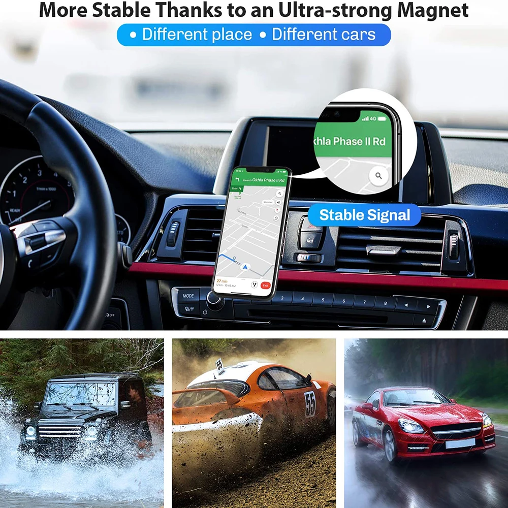 

Car Phone Holder Magnetic Air Vent Phone Holder for Car Cradle for Cellphones for iPhone11 XR XS Max X 8 7 6s Plus Samsung S10