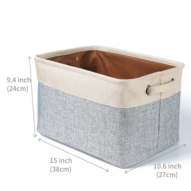 

Personalized Pet Dog Toy Storage Basket Dog Canvas Bag Foldable Pet Toys Linen Storage Box Bins Dog Accessories Pet Supplies