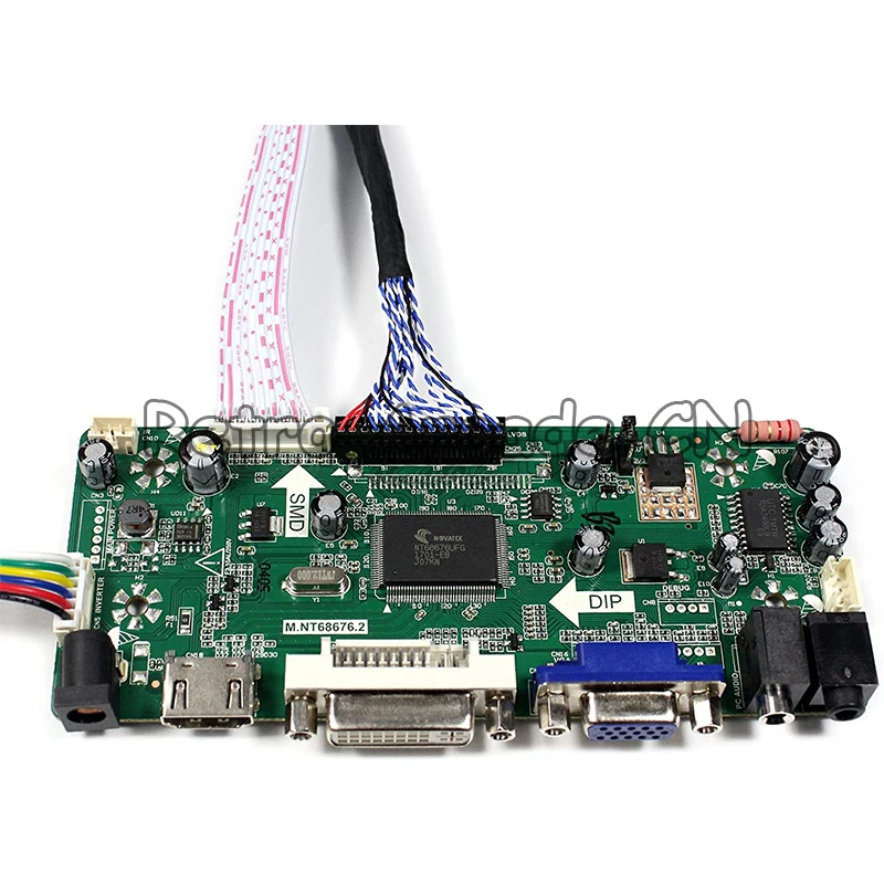 Verkauf LCD TV Controller Driver Board DIY Kit LVDS Monitor Bildschirm Fahrer Set HDMI DVI VGA Audio Eingang Fit 17 19 Zoll 1280*1024