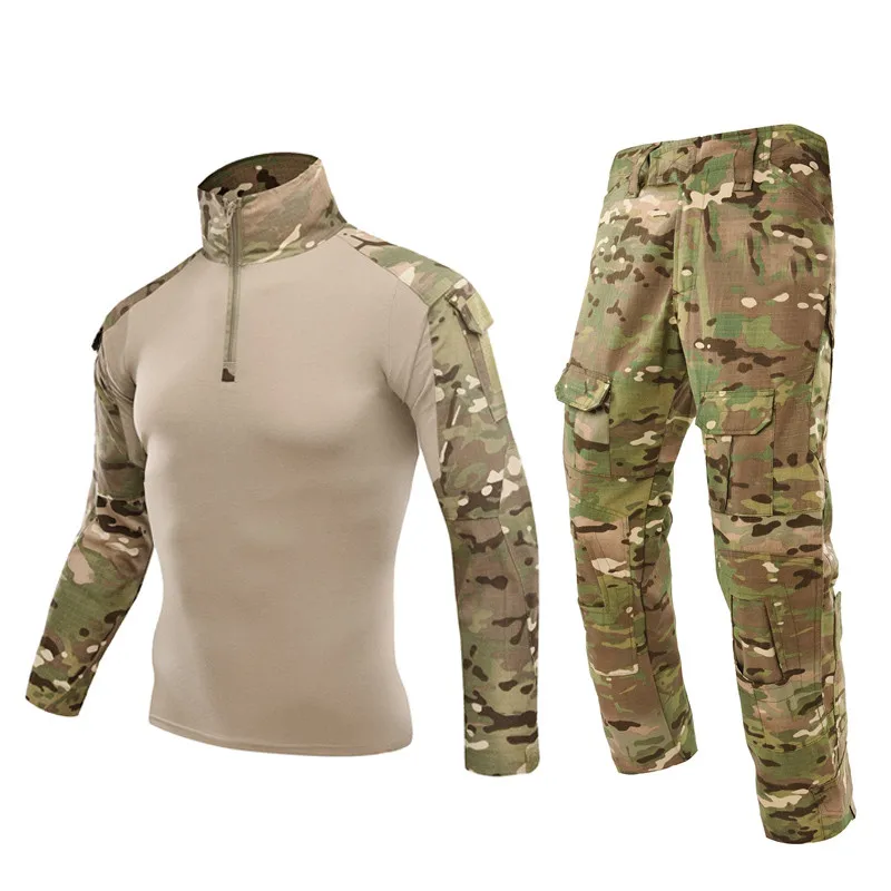 Армейская одежда военная форма костюм тактический камуфляж Мужская Военная