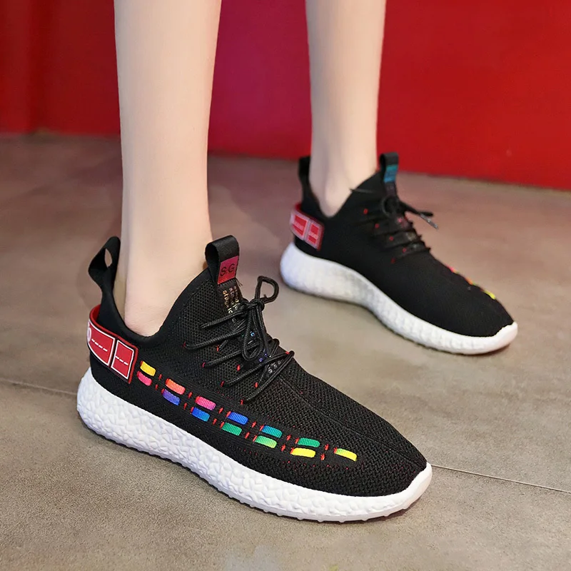 Лидер продаж низкая женская обувь дышащие мужские туфли из сетчатого материала