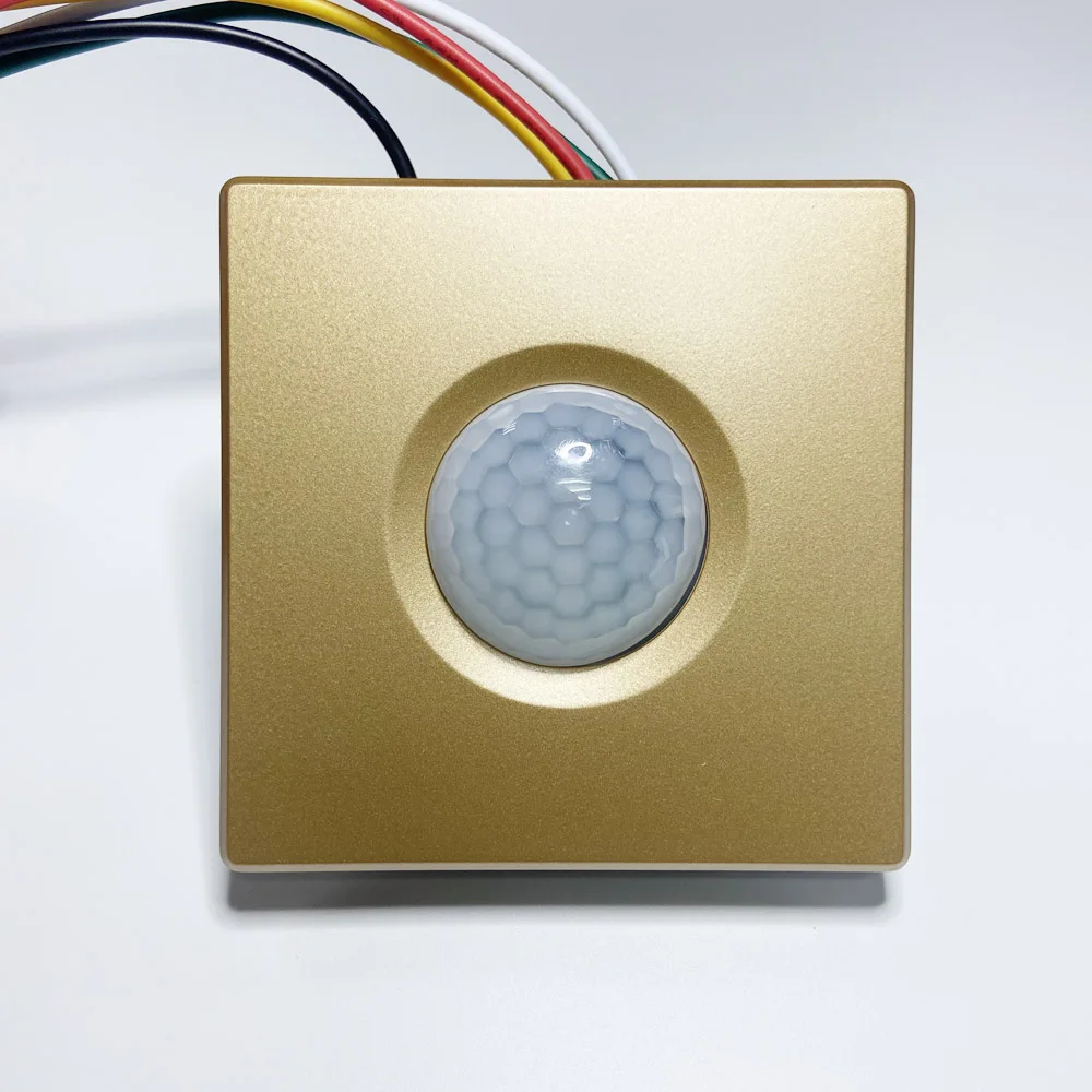 

wall mounted wire infrared detector NC/NO relay signal Time optional Smart control PIR Motion sensor security Alarm switch