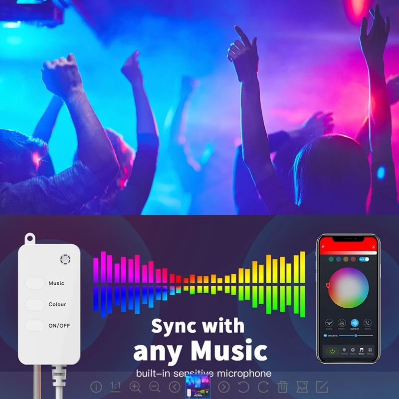 Гирлянда светодиодная с Wi-Fi 5/20 м | Освещение