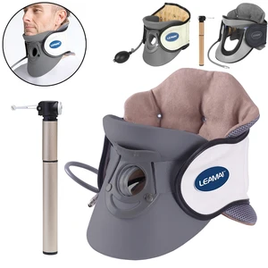 воротник Надувной трактор для шеи и позвонков, медицинский массажер для спины и шеи, облегчение боли, регулируемое устройство для вытяжки шеи, забота о здоровье