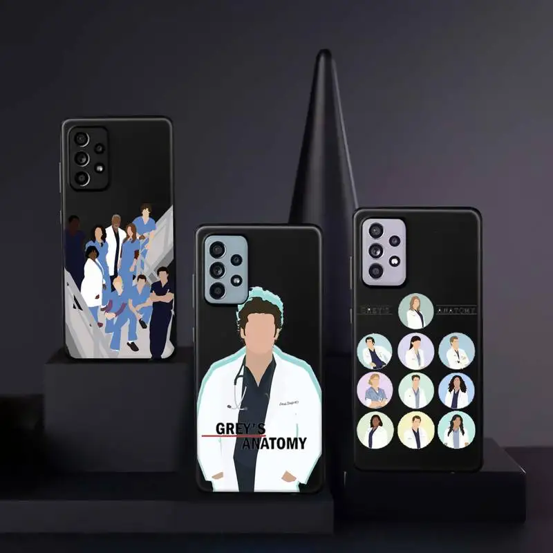 

greys anatomy Phone Case For Samsung A32 A51 A52 A71 A50 A12 A21S S10 S20 S21 Plus Fe Ultra