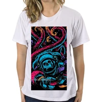 lost t shirt astronaut space skull horror carbine fantasy travel humor planet spaceman