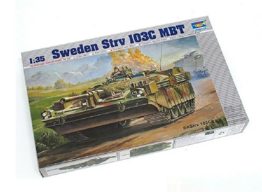 Trumpeter 00310, 1/35, Π¨Π²Π΅ΡΠΈΡ, Strv 103C MBT, ΠΏΠ»Π°ΡΡΠΈΠΊΠΎΠ²Π°Ρ ΠΌΠΎΠ΄Π΅Π»Ρ Π² ΠΊΠΎΠΌΠΏΠ»Π΅ΠΊΡΠ΅ Trumpeter 00310, 1/35, Π¨Π²Π΅ΡΠΈΡ, Strv 103C MBT, ΠΏΠ»Π°ΡΡΠΈΠΊΠΎΠ²Π°Ρ ΠΌΠΎΠ΄Π΅Π»Ρ Π² ΠΊΠΎΠΌΠΏΠ»Π΅ΠΊΡΠ΅
