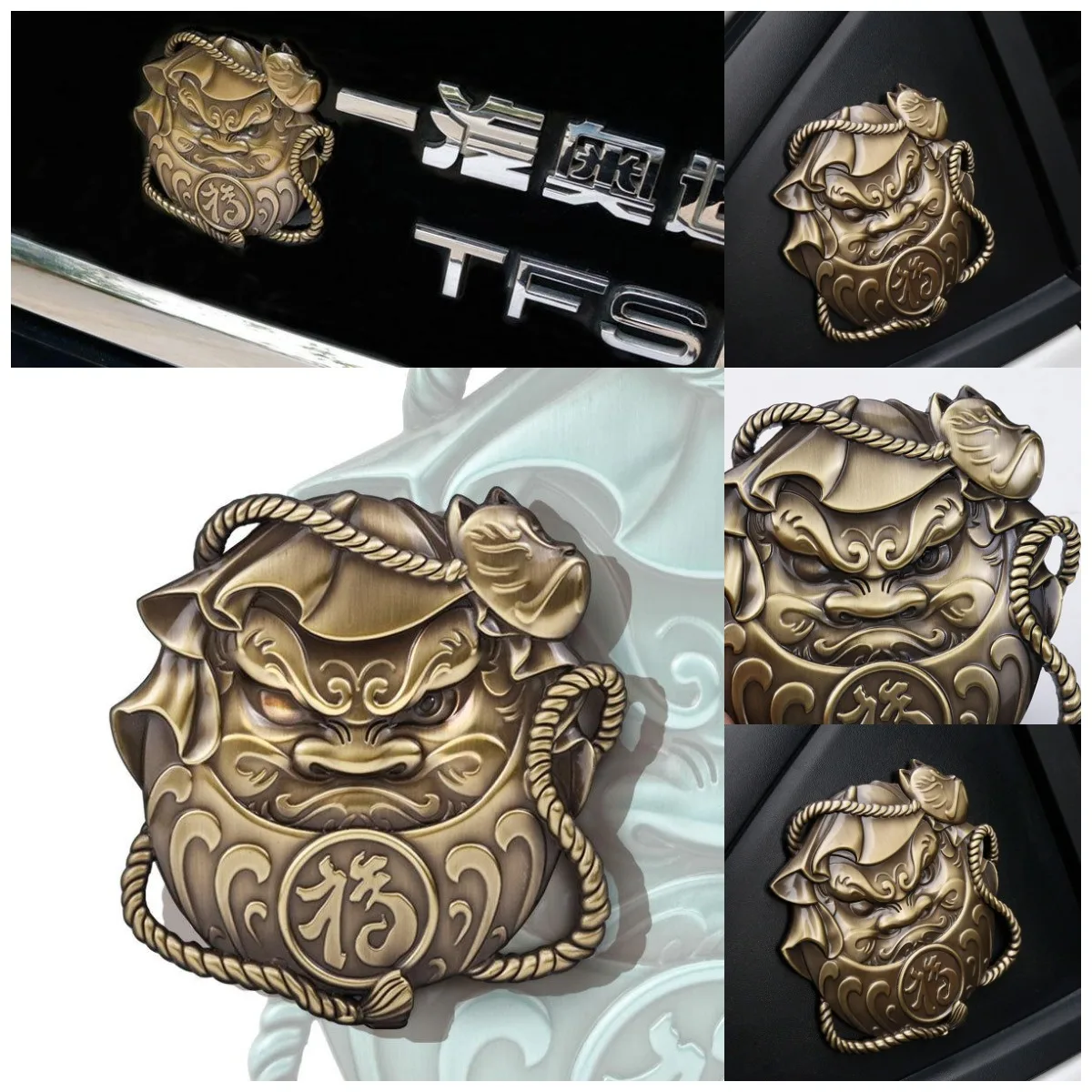 

JDM Car Decoration Damour Metal Sticker Body Sticker Car Modification Car Side Fender Trunk Decoration Accessories