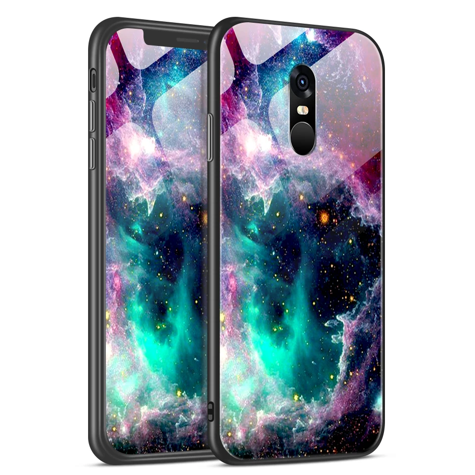 W364 Для Xiaomi Redmi Note 4/4X чехол для телефона из закаленного стекла для Remi Note 4 Pro CN Version/4 Gobal Version силиконовый Край жесткий чехол - Цвет: W364